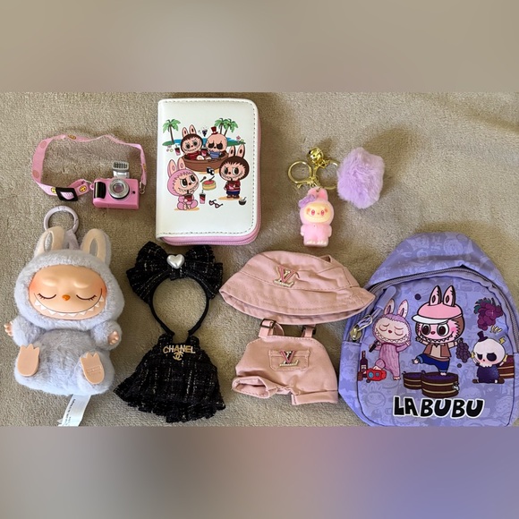 Adorable Authentic Pop Mart Have a Seat, “Zizi,” Fluffy Purple Plush Toy, NWOT! - Picture 3 of 12